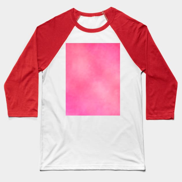 Pink Cotton Candy Fluff Dream Baseball T-Shirt by Art by Deborah Camp